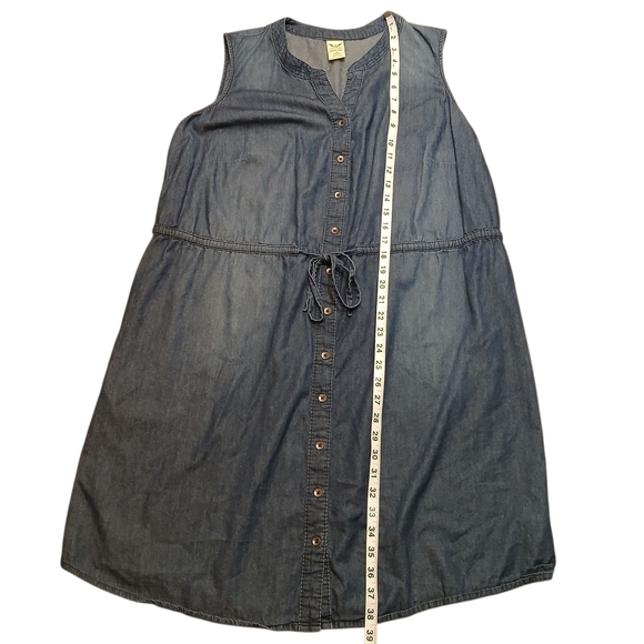 Faded Glory Denim Sleeveless Dress - Picture 5 of 6